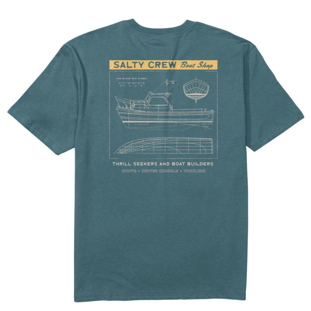 Salty Crew Boat Shop Classic Tee